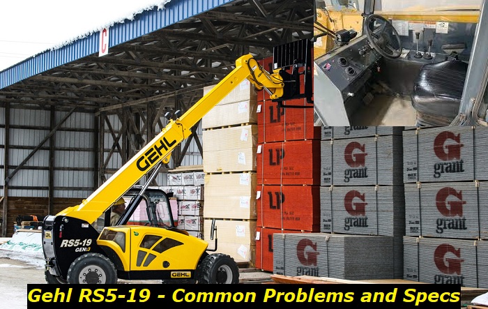 gehl rs5-19 problems